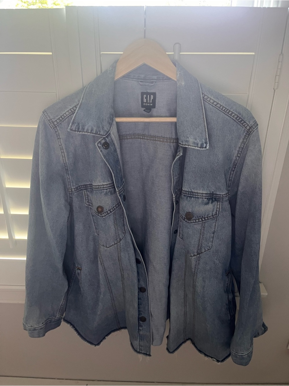 GAP Faded Blue Denim Jacket
